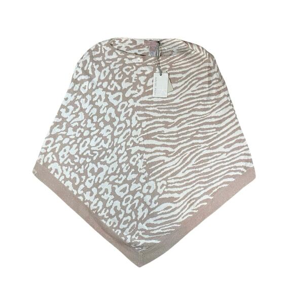 Barefoot Dreams Cozychic UltraLite Animal Print Poncho NWT - OS - Picture 2 of 4